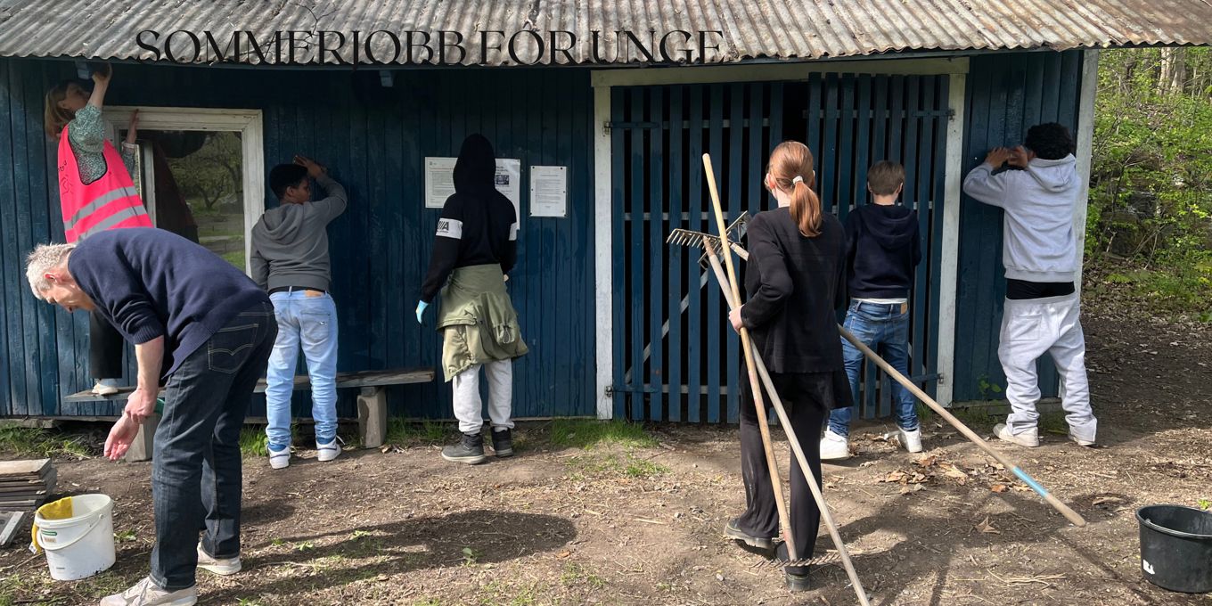 Foto: Tiril Sofie Gilbert Sommerjobb for ungdom i Skolehagene